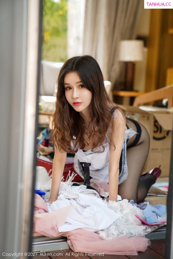 张雨萌 纯小希 [XiuRen]高清写真图 2021.04.26 VOL.3346 张雨萌第18张图片